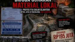 Anggaran Rp195 Juta, Proyek P3A di Desa Depok Jadi Sorotan Usai Pengakuan Soal Asal Material