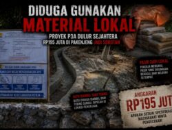 Anggaran Rp195 Juta, Proyek P3A di Desa Depok Jadi Sorotan Usai Pengakuan Soal Asal Material